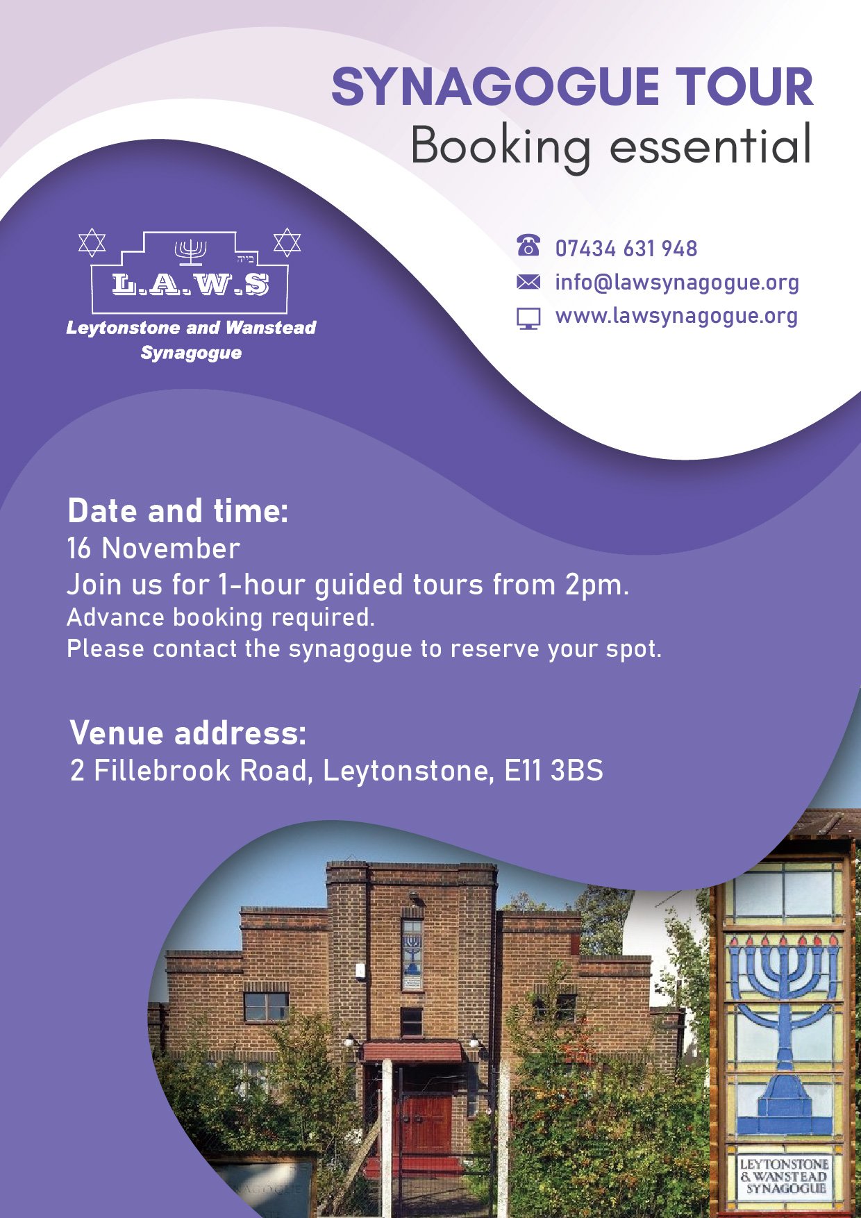 Girls Night Programme 2024 Flyer